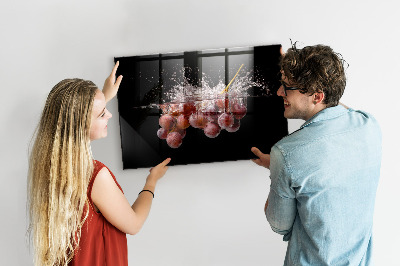 Magnetic board for wall Grapes