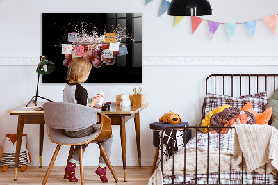 Magnetic board for wall Grapes