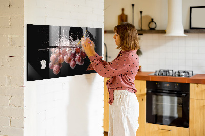 Magnetic board for wall Grapes