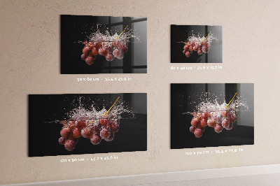 Magnetic board for wall Grapes