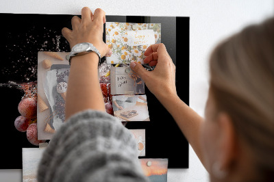 Magnetic board for wall Grapes