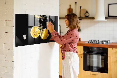 Magnetic board for wall Lemons