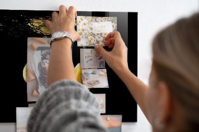 Magnetic board for wall Lemons