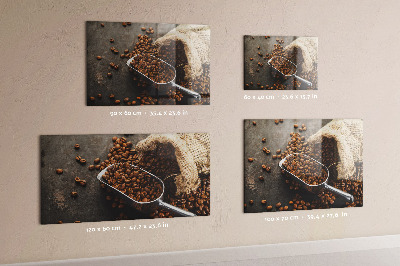 Magnetic board for wall Fresh coffee bag