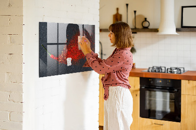 Magnetic board for wall Red spice