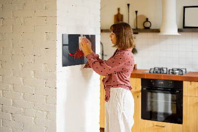 Magnetic board for wall Red spice