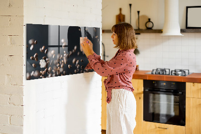 Magnetic board for wall Coffee beans