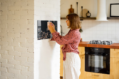 Magnetic board for wall Coffee beans