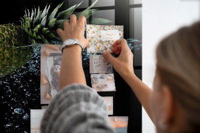 Magnetic board for wall Pineapple