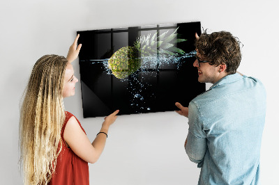 Magnetic board for wall Pineapple