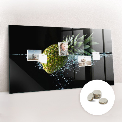 Magnetic board for wall Pineapple