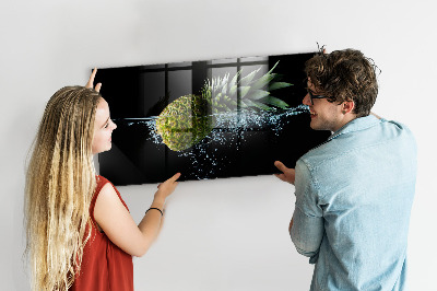 Magnetic board for wall Pineapple