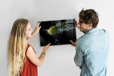 Magnetic board for wall Pineapple