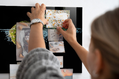 Magnetic board for wall Pineapple