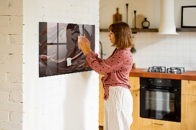 Magnetic board for wall Cocoa