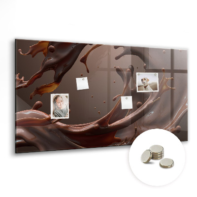 Magnetic board for wall Cocoa