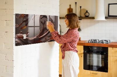 Magnetic board for wall Cocoa