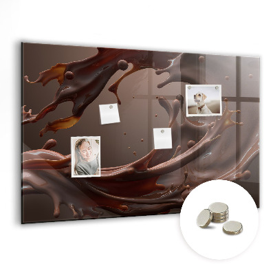 Magnetic board for wall Cocoa