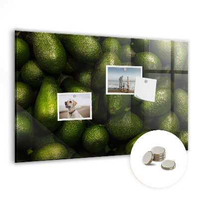 Magnetic board for wall Avokado
