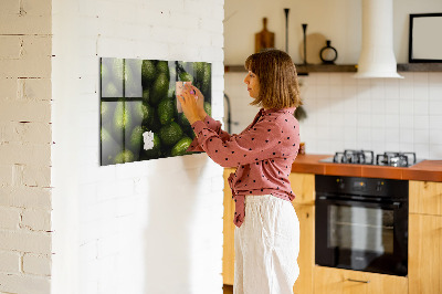 Magnetic board for wall Avokado