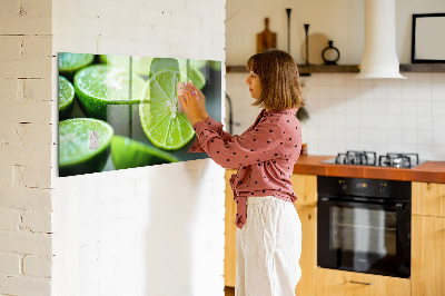 Magnetic board for wall Lime pieces