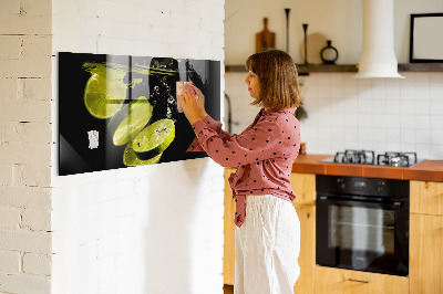 Magnetic board for wall Lime