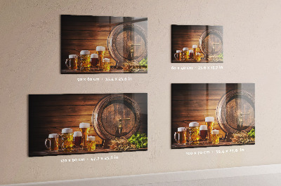 Magnetic board for wall Beer barrel