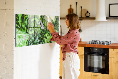 Magnetic board for wall Green vegetables