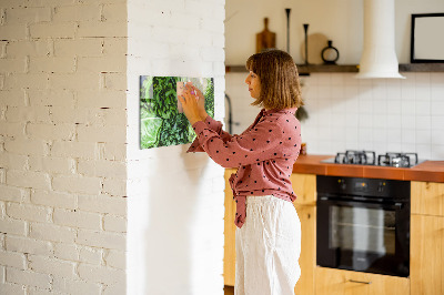 Magnetic board for wall Green vegetables