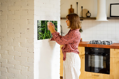 Magnetic board for wall Green peppers