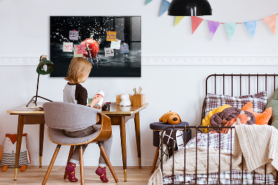 Magnetic board for wall Tomato