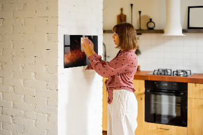 Magnetic board for wall Chili Peppers