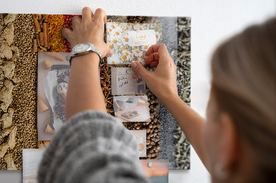 Magnetic board for wall Rows of spices