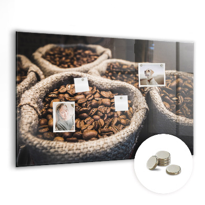 Magnetic board Coffee bags