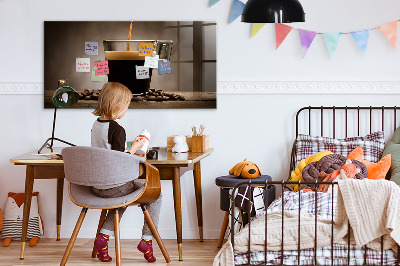 Magnetic board for wall Cup of coffee