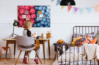 Magnetic board for wall Berries and raspberries