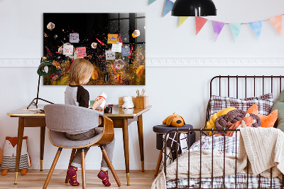 Magnetic board for wall Vegetables