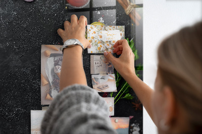 Magnetic board for wall Vegetables on the table