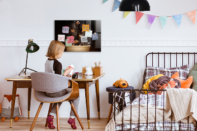 Magnetic board for wall Hot coffee