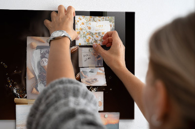 Magnetic board for wall Hot coffee