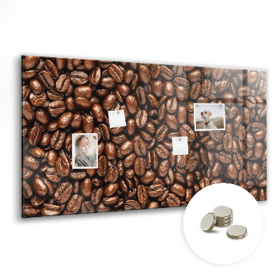 Magnetic board for wall Coffee grains