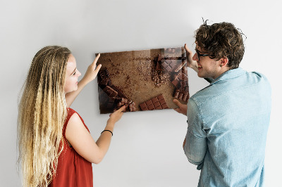 Magnetic board for wall Chocolate bars