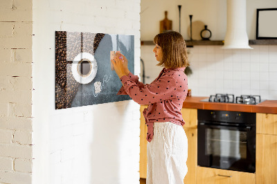 Magnetic board for wall Cup of coffee