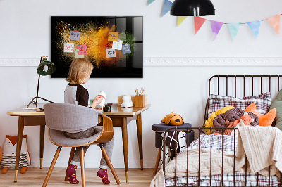 Magnetic board for wall Scattered spices