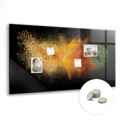 Magnetic board for wall Scattered spices