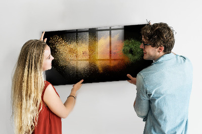 Magnetic board for wall Scattered spices