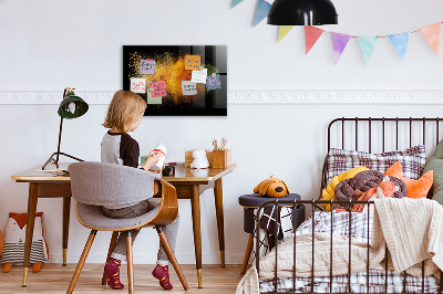 Magnetic board for wall Scattered spices