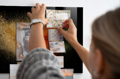 Magnetic board for wall Scattered spices