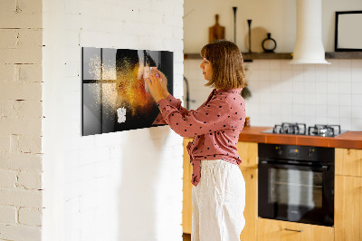 Magnetic board for wall Scattered spices