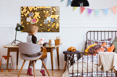 Magnetic board for wall Honeycomb